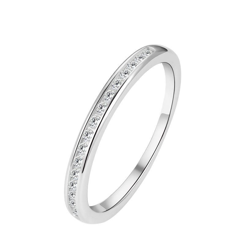 Stříbrný prsten SILVERO 925/1000 R33801-52