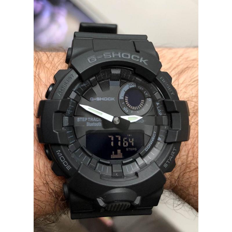 Pánské hodinky CASIO G-SHOCK Bluetooth GBA-800-1AER