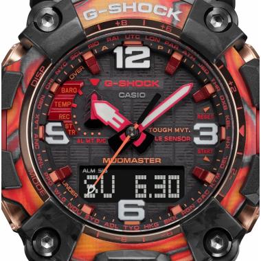 Pánské hodinky CASIO G-SHOCK Mudmaster 40th Anniversary Flare Red GWG-2040FR-1AER