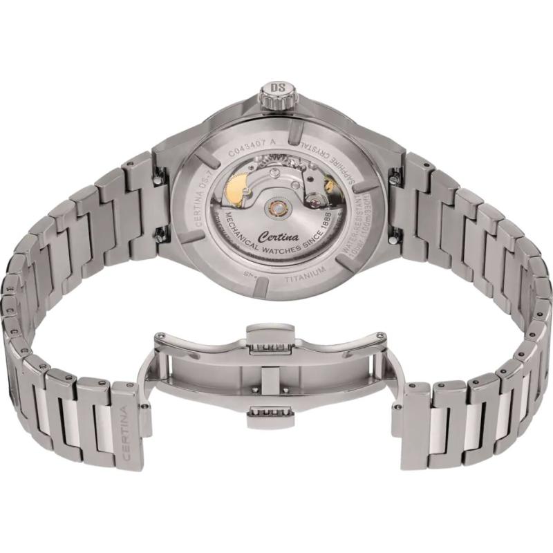Pánské hodinky CERTINA DS-7 Automatic Titanium C043.407.44.041.00