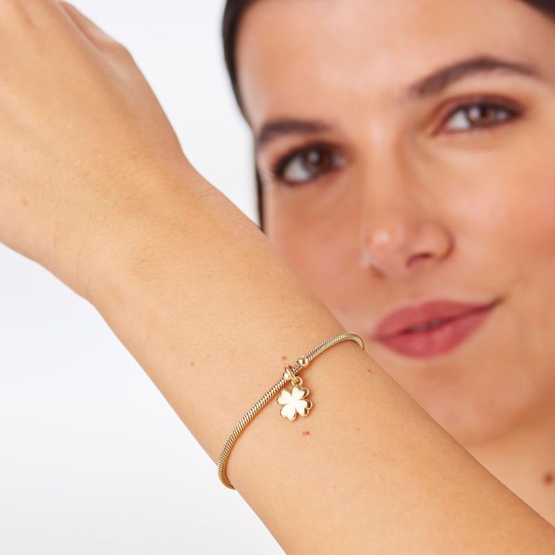 Pozlacený náramek SAGAPO Click SCK290