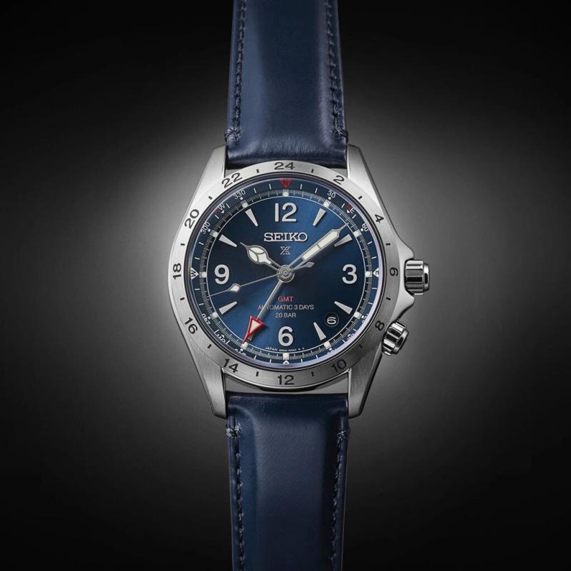 Hodinky SEIKO Alpinist GMT SPB377J1