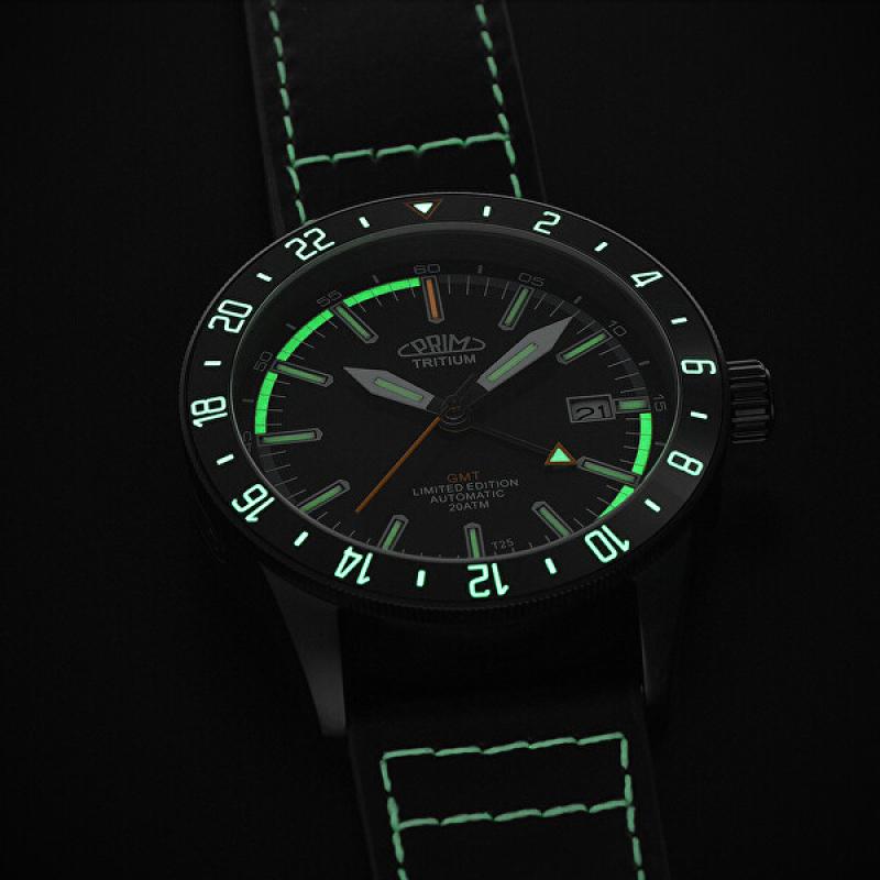 Pánské hodinky PRIM Sport Tritium 25 World Timer W91P.13238.B
