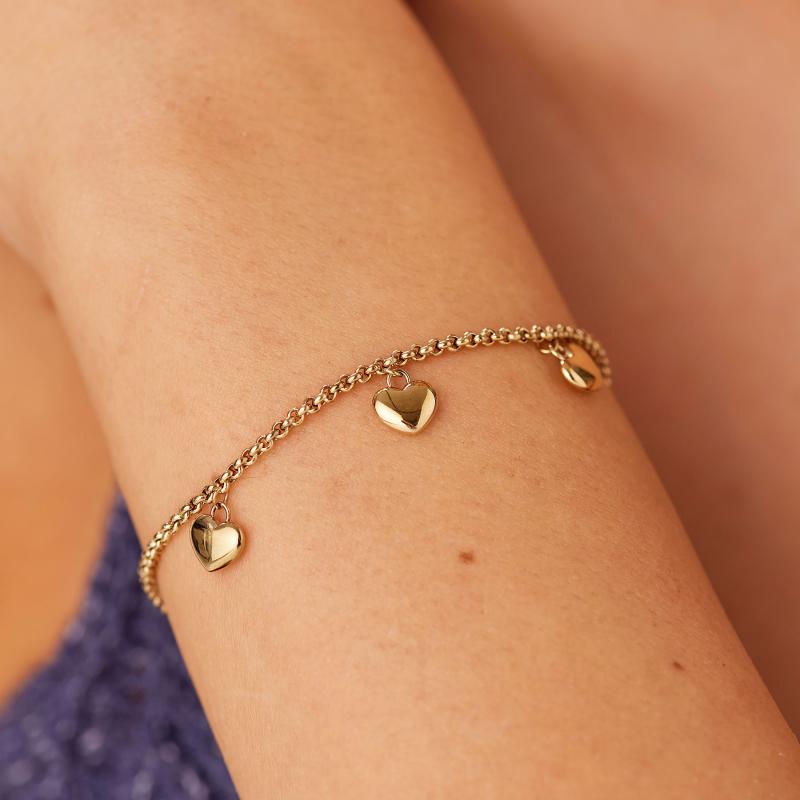 Pozlacený náramek SAGAPO Aurora SAR65