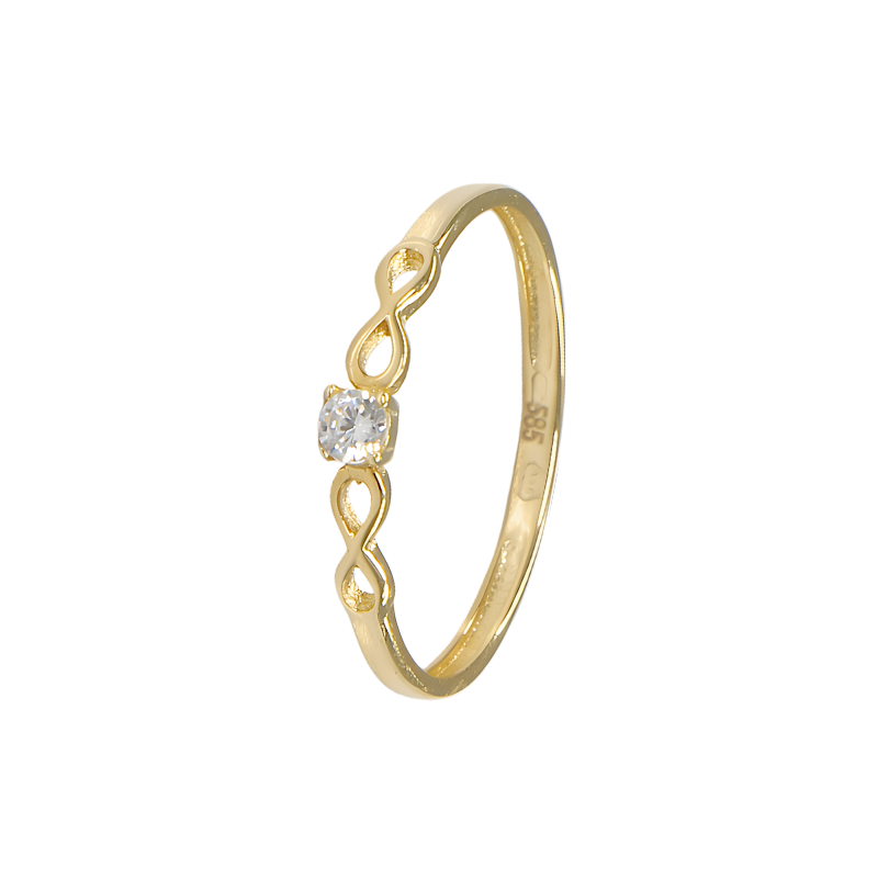 Zlatý prsten PATTIC AU 585/1000 0,65 gr GA1100501Y-52