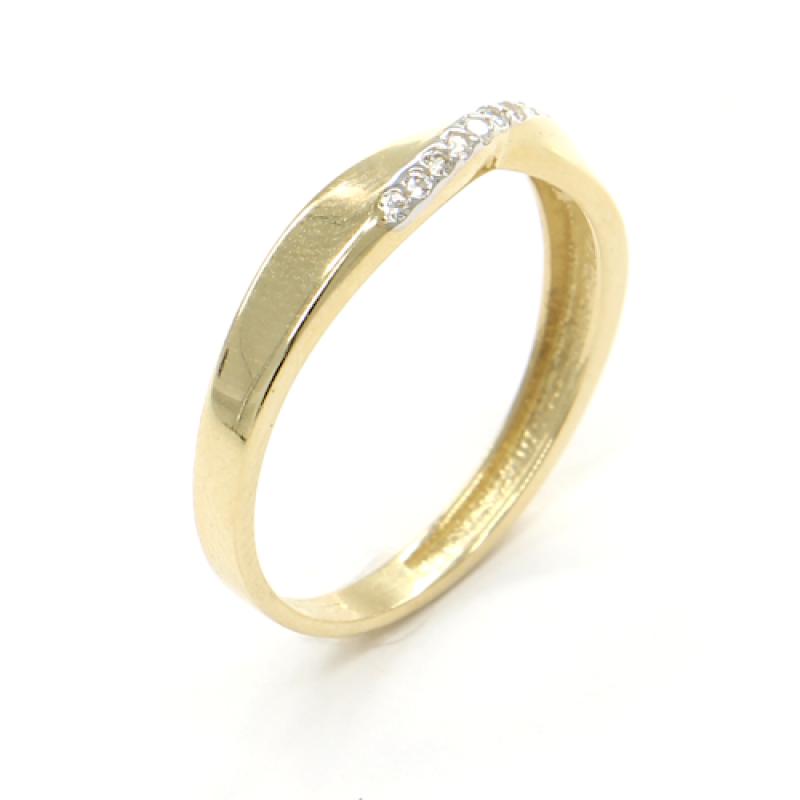 Zlatý prsteň PATTIC AU 585/1000 1,6 gr CA211401Y-56