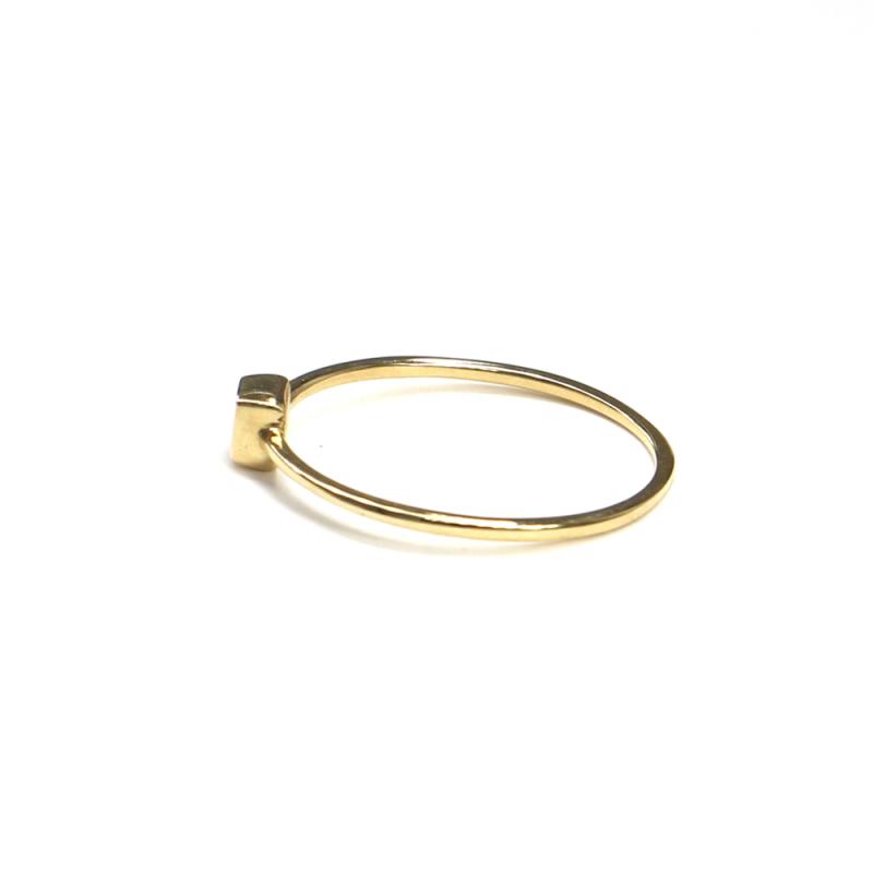 Prsten ze žlutého zlata se středovým zirkonem Pattic AU 585/000 0,75 gr ARP512501-54
