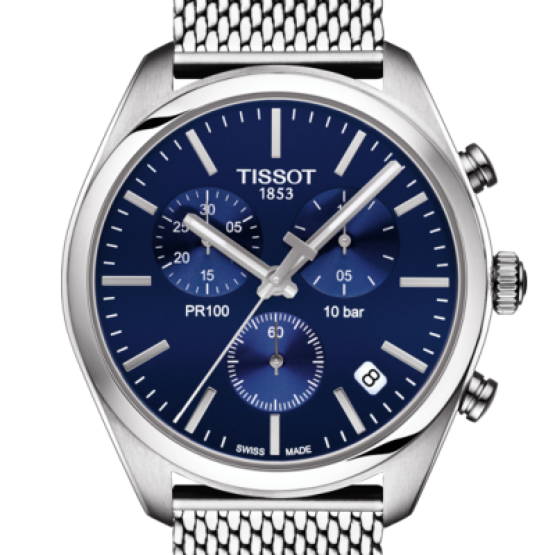Pánske hodinky TISSOT PR 100 Chronograf  T101.417.11.041.00