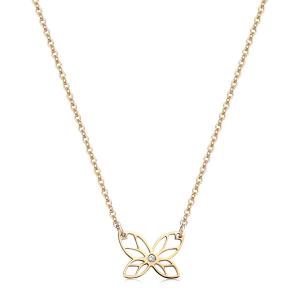 Pozlacený náhrdelník SAGAPO Click SCK271