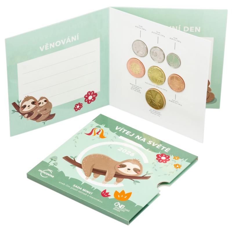 2026 - Sada obežných mincí Narodenie dieťaťa štandard