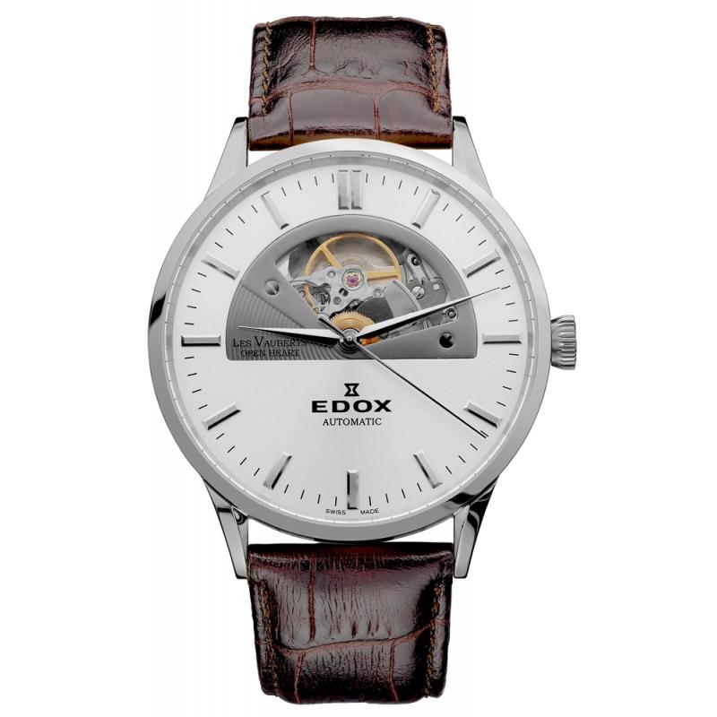 Pánske hodinky EDOX Les Vauberts Automatic Open Heart 85014 3 AIN