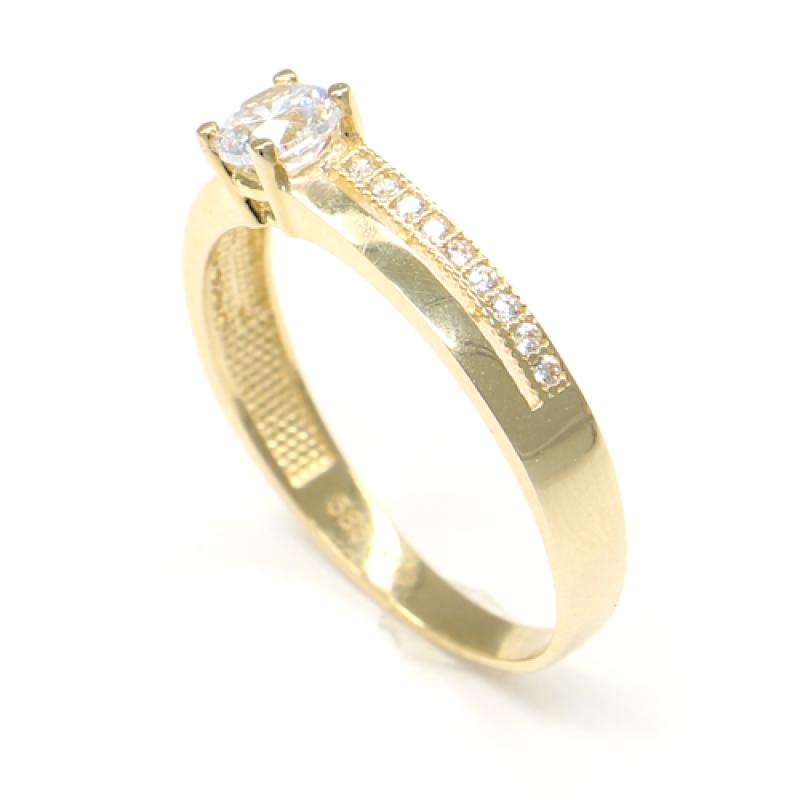 Zlatý prsten PATTIC AU 585/1000 2,40 gr CA201001Y-58