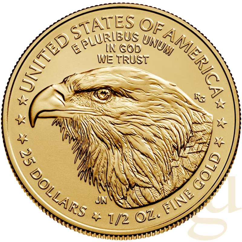 1/2 Unze Goldmünze American Eagle 2024