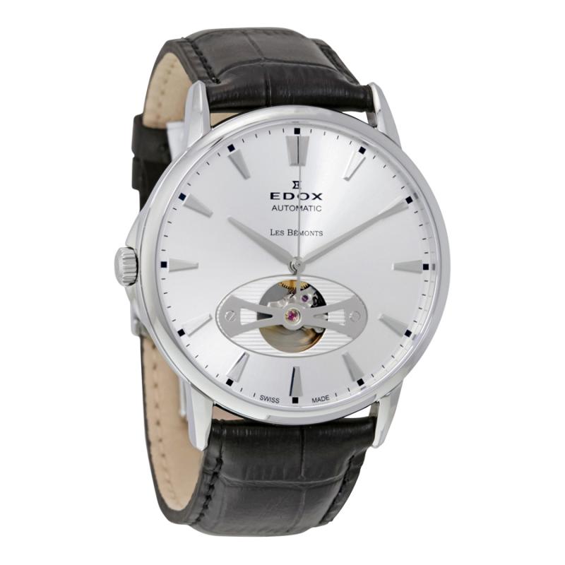 Pánské hodinky EDOX Les Bémonts Automatic Open Heart 85021 3 AIN