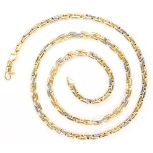 Zlatý náhrdelník bicolor PATTIC AU 585/1000 16,6 g CA101202-55