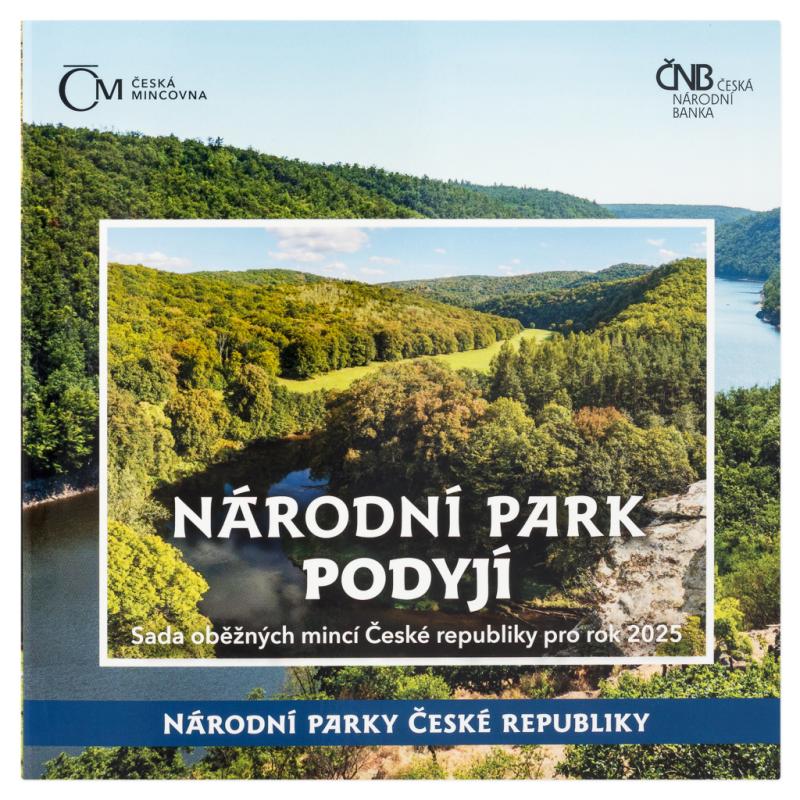 2025 - Sada oběžných mincí Národní parky - Podyjí stand