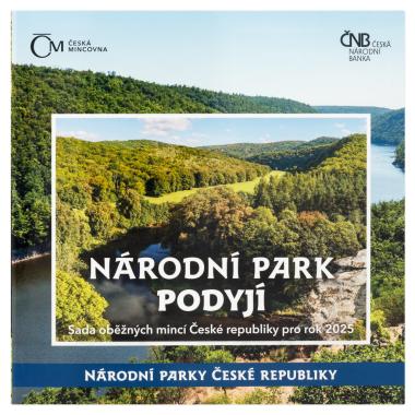 2025 - Sada oběžných mincí Národní parky - Podyjí stand