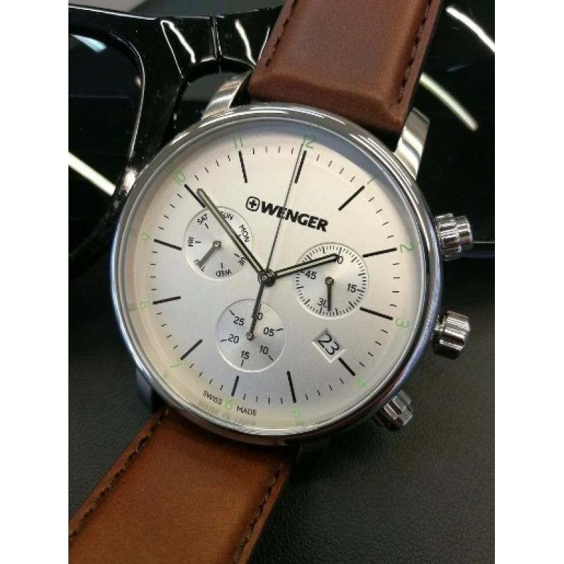 Pánske hodinky WENGER Urban Classic Chrono 01.1743.101