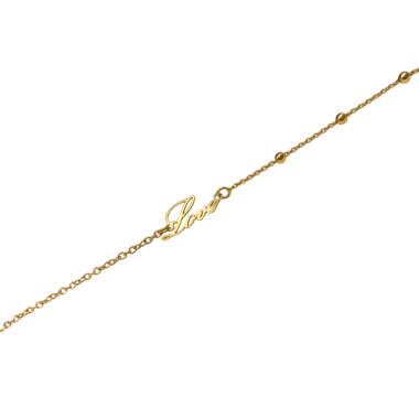 Stříbrný pozlacený náramek AG 925/1000 AGNI464103