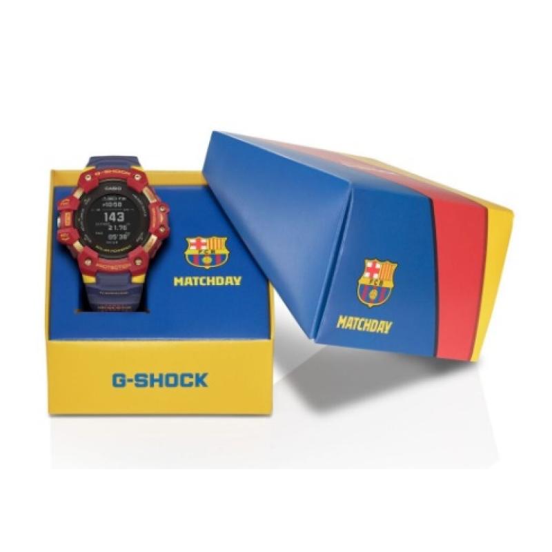 Pánske hodinky CASIO G-SHOCK Bluetooth Solar Barcelona Limited Edition GBD-H1000BAR-4ER