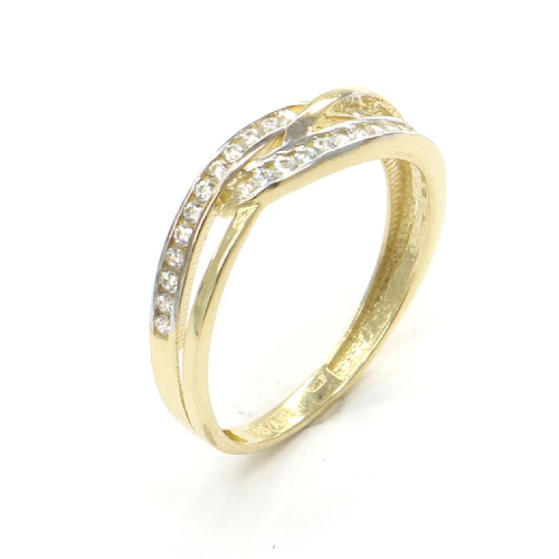 Zlatý prsten PATTIC AU 585/1000 1,45 gr CA102701Y-52
