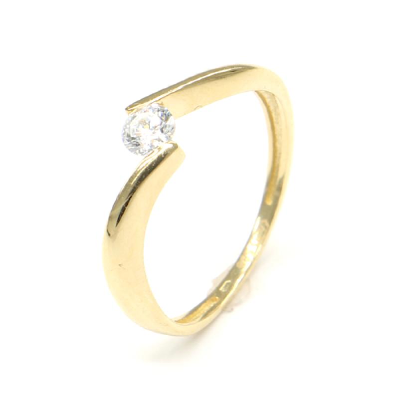 Zlatý prsteň PATTIC AU 585/1000 1,65 g CA3490001Y-55