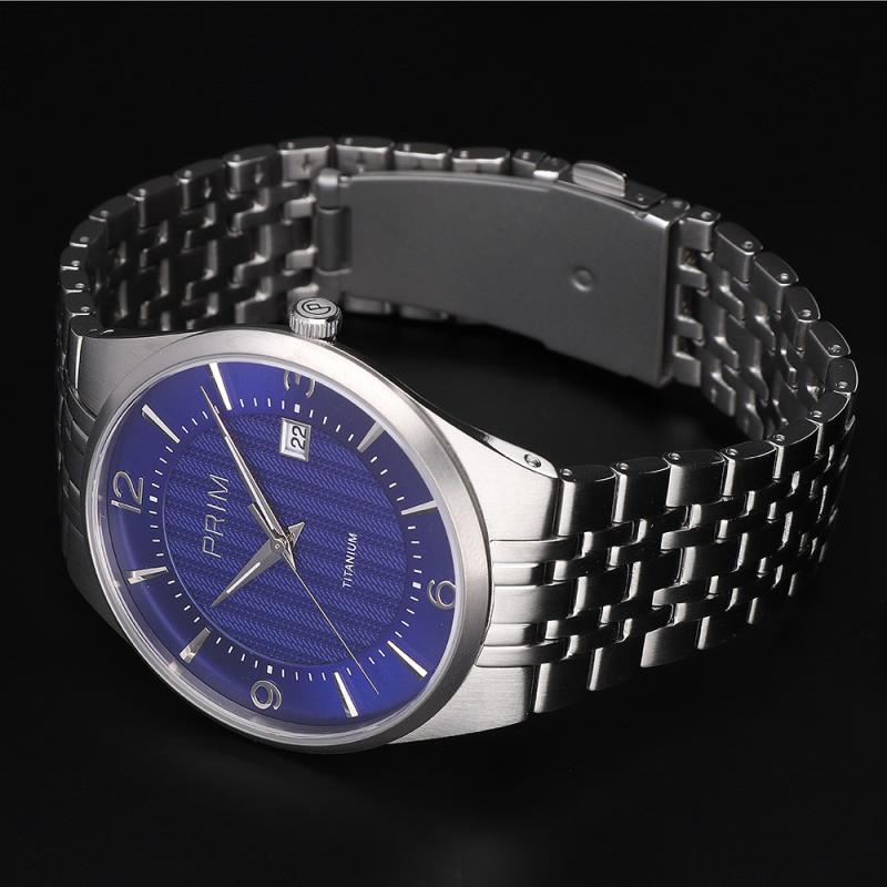 Pánské hodinky PRIM Slim Titanium 2022 W01P.13166.F