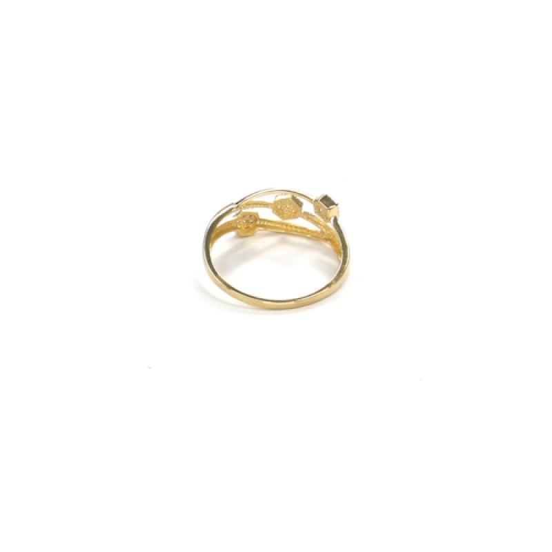 Prsteň zo žltého zlata PATTIC AU 585/000 1,75 gr GU438701Y-57