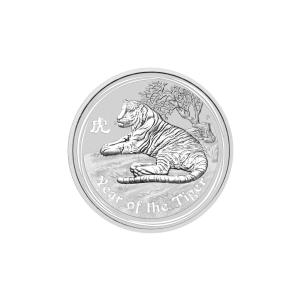 2 unce stříbrná mince Austrálie Lunar II tygr 2010 2041102