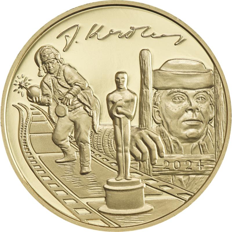 2024 - Zlatá medaila - Jozef Kroner - 100. výročie narodenia