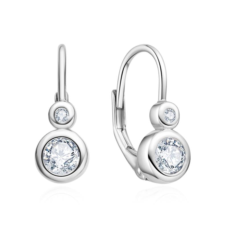 Stříbrné náušnice SILVERO 925/1000 EL216604