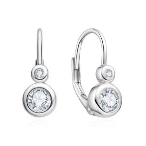 Stříbrné náušnice SILVERO 925/1000 EL216604