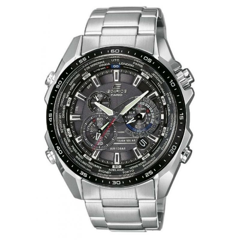 Pánské hodinky CASIO Edifice Tough Solar EQS-500DB-1A1