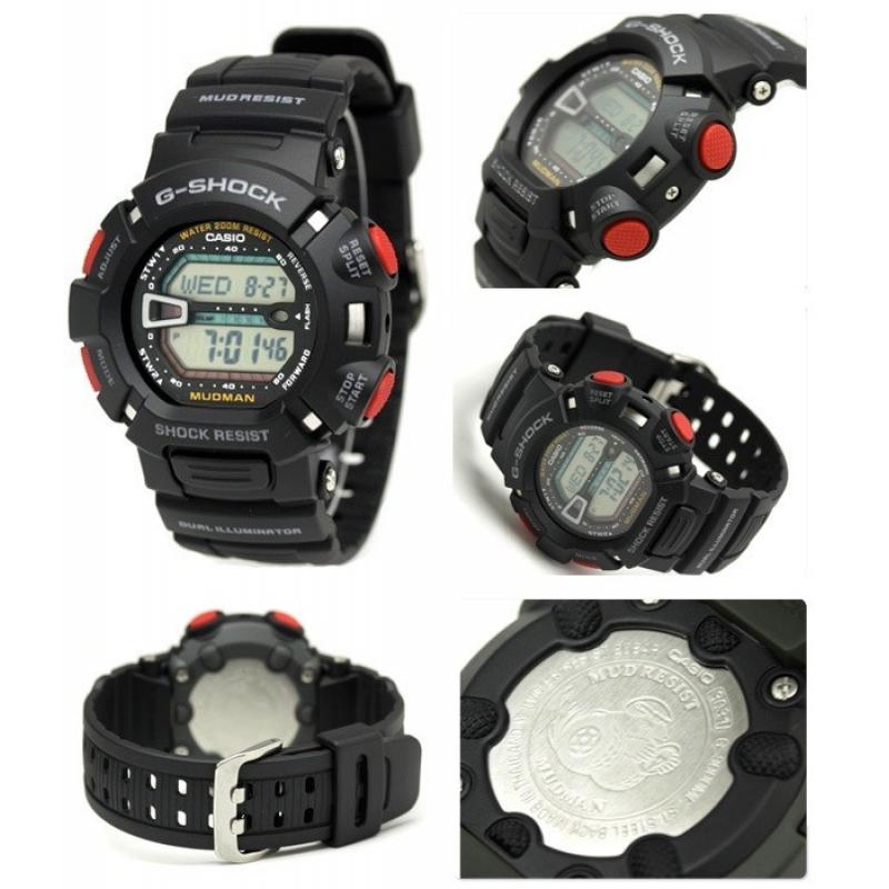 Pánské hodinky CASIO G-SHOCK Mudman G-9000-1VER