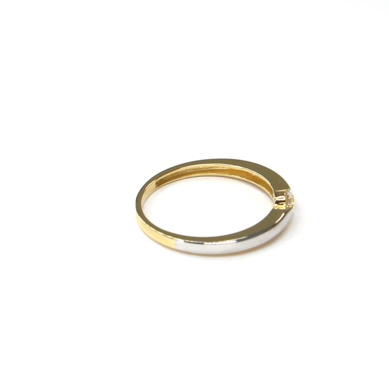 Prsten ze žlutého zlata se zirkonem Pattic AU 585/000 1,60gr ARP027601-55