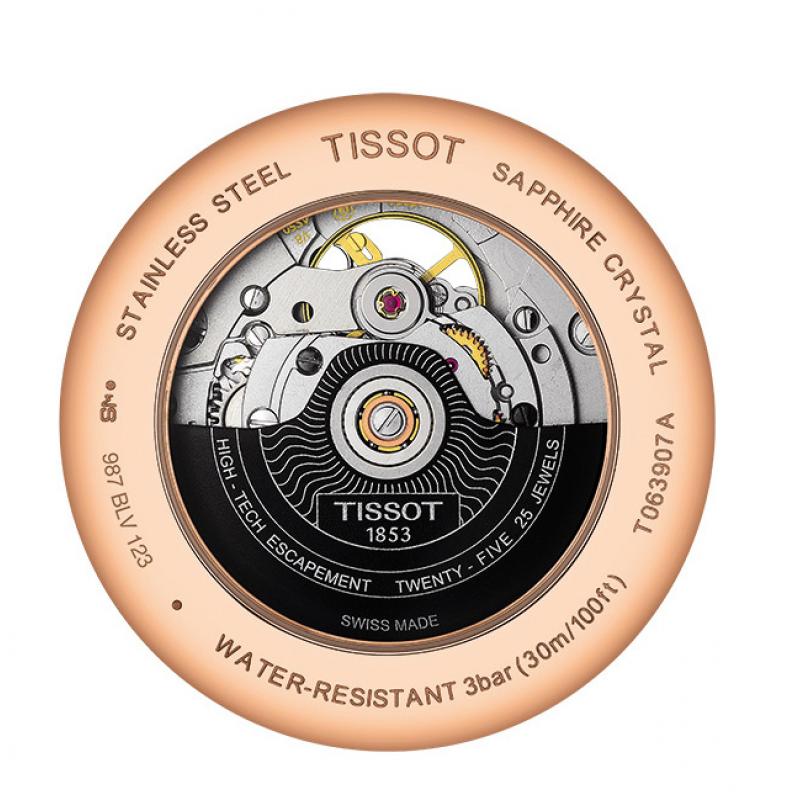 Pánske hodinky TISSOT Tradition Automatic Open Heart T063.907.36.068.00