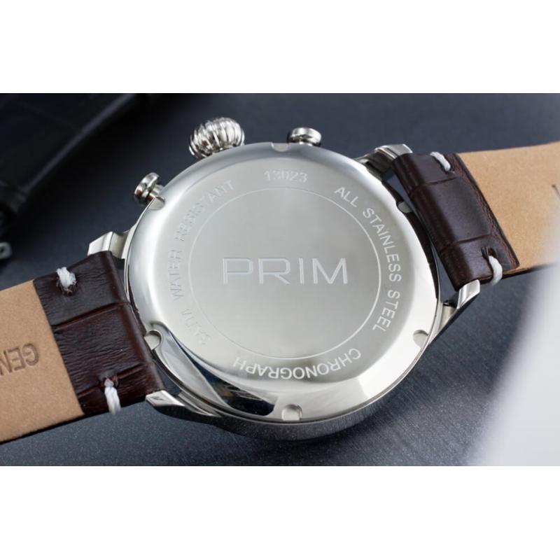 Pánské hodinky PRIM Retro Chronograf W01P.13023.C