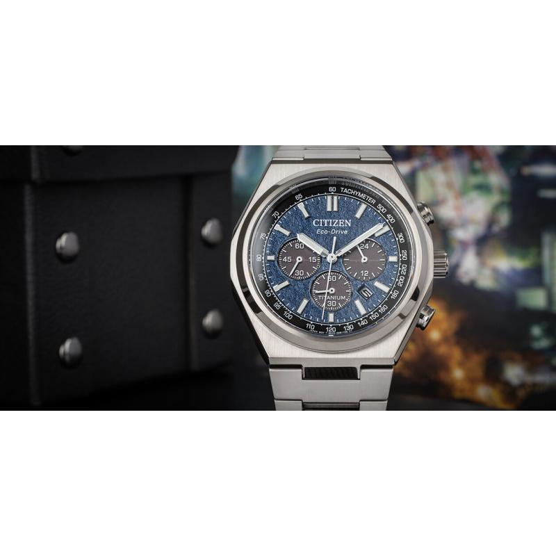 Pánské hodinky CITIZEN Super Titanium Chrono CA4610-85L