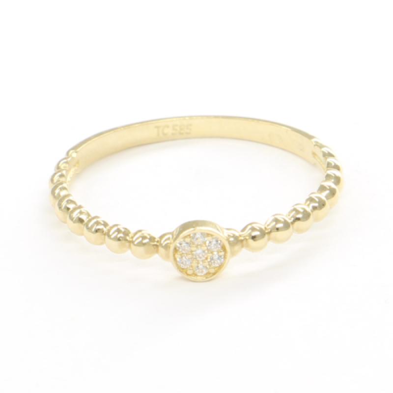 Zlatý prsten PATTIC AU 585/1000 1,35 g CA101101Y-58