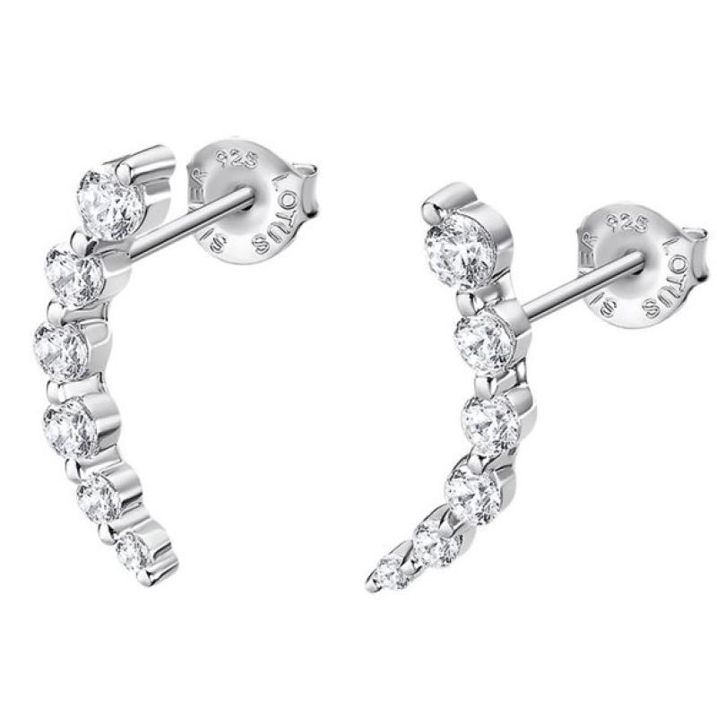 Náušnice LOTUS SILVER Earrings AG 925/1000 LP3389-4/1