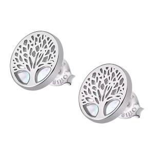 Náušnice LOTUS SILVER Tree of Life AG 925/1000 LP1678-4/1