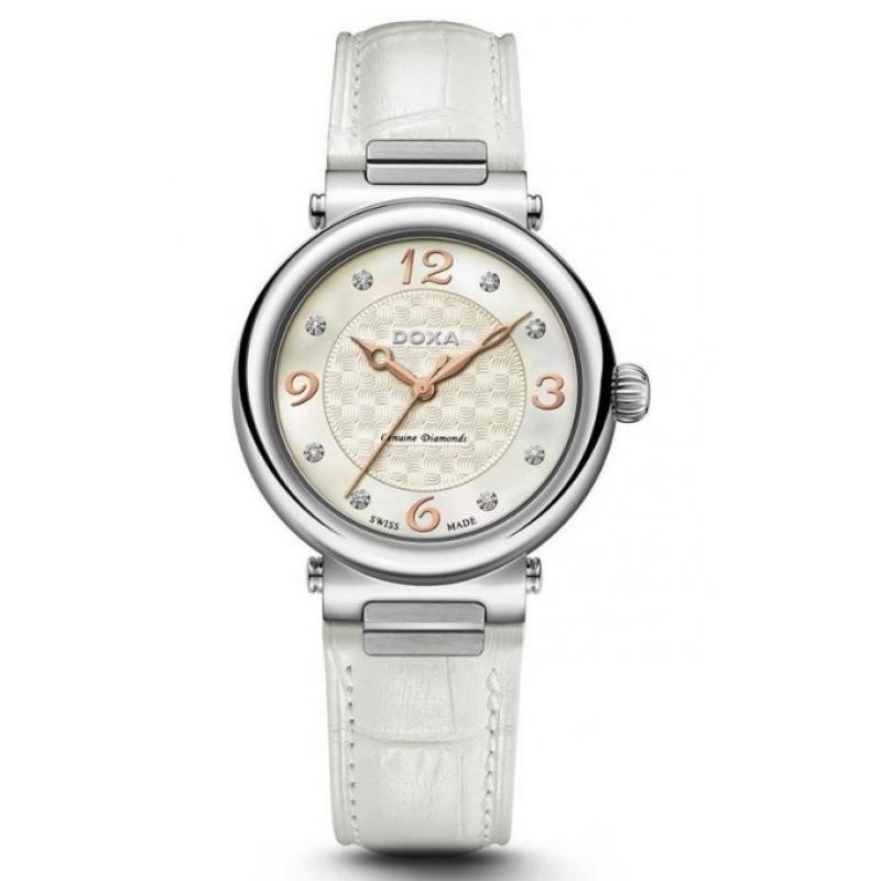 Dámske hodinky DOXA Geuine Diamonds 460.15.053.07