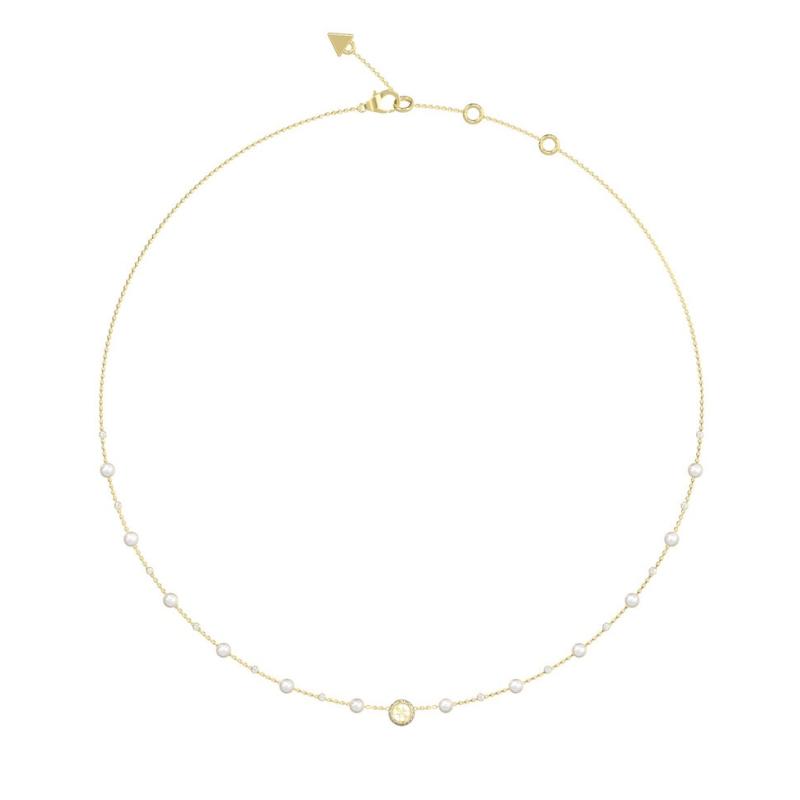 Náhrdelník GUESS Tiny Pearly JUBN05515JWYGT/U