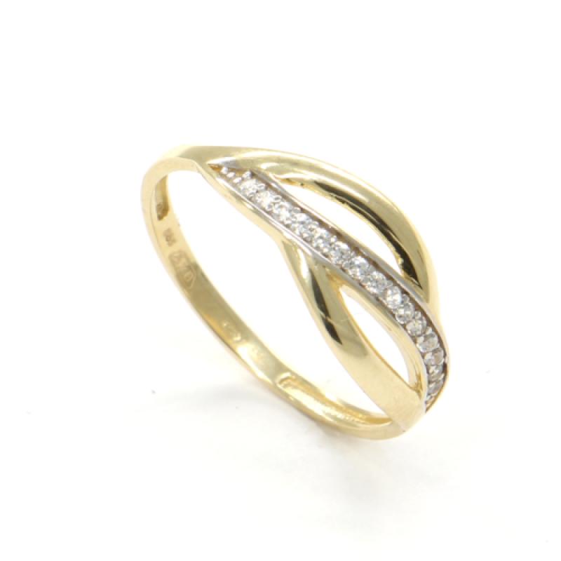 Zlatý prsteň PATTIC AU 585/1000 1,35 gr CA594301Y-54