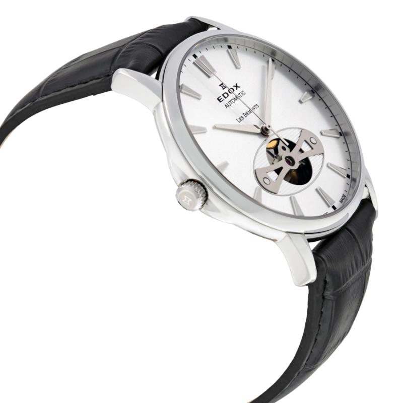 Pánské hodinky EDOX Les Bémonts Automatic Open Heart 85021 3 AIN