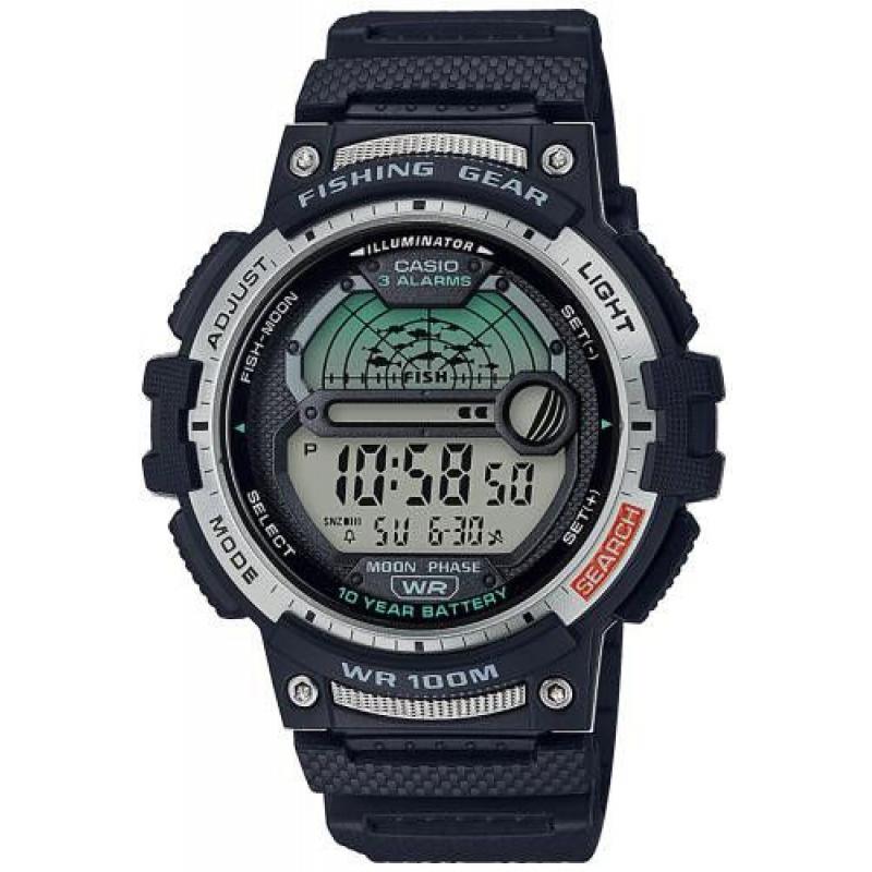 Pánské hodinky CASIO Collection Fishing Gear WS-1200H-1AVEF