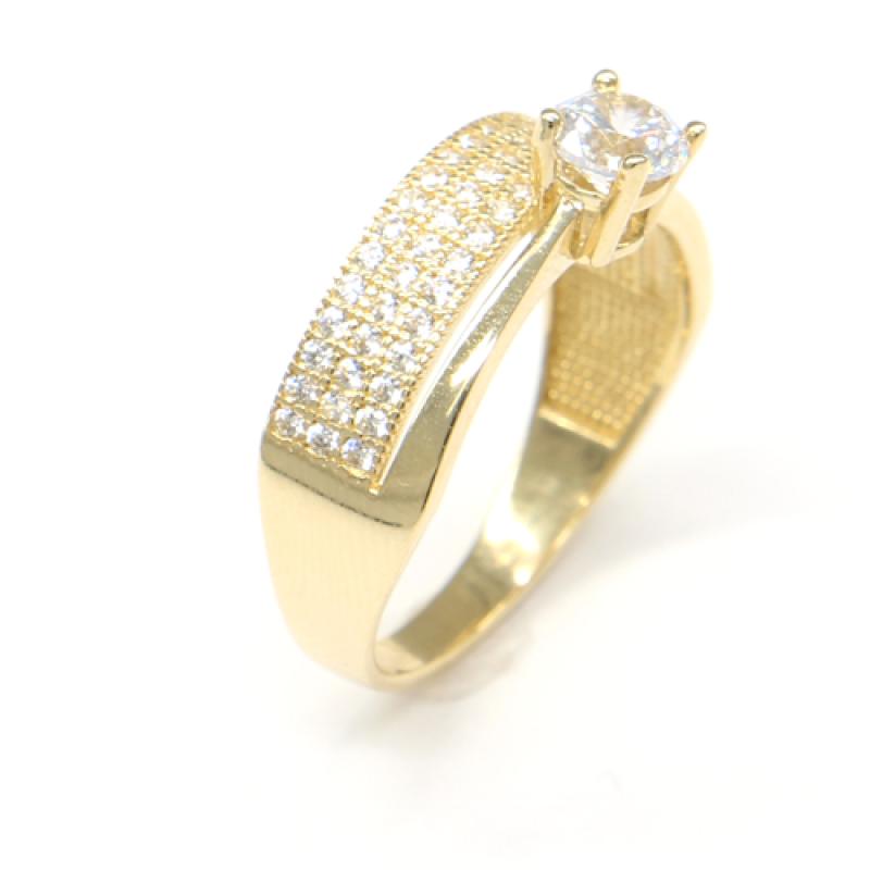 Zlatý prsten PATTIC AU 585/1000 3,25 g CA407001Y-54