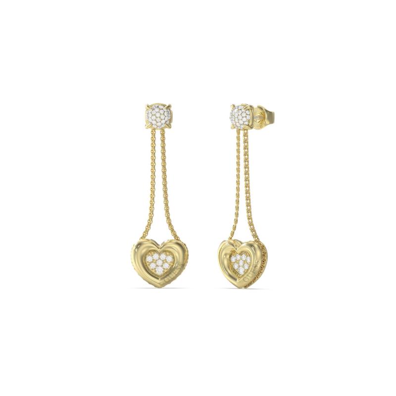 Náušnice GUESS Love JUBE05462JWYGT/U