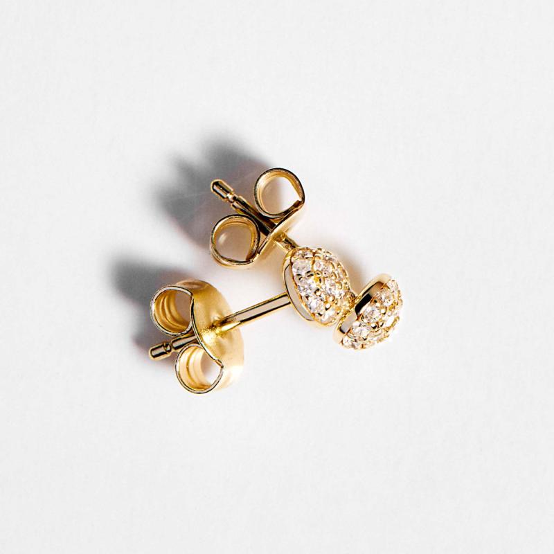 Pozlacené náušnice ROSATO Bianca Ag 925/1000 RZBI69