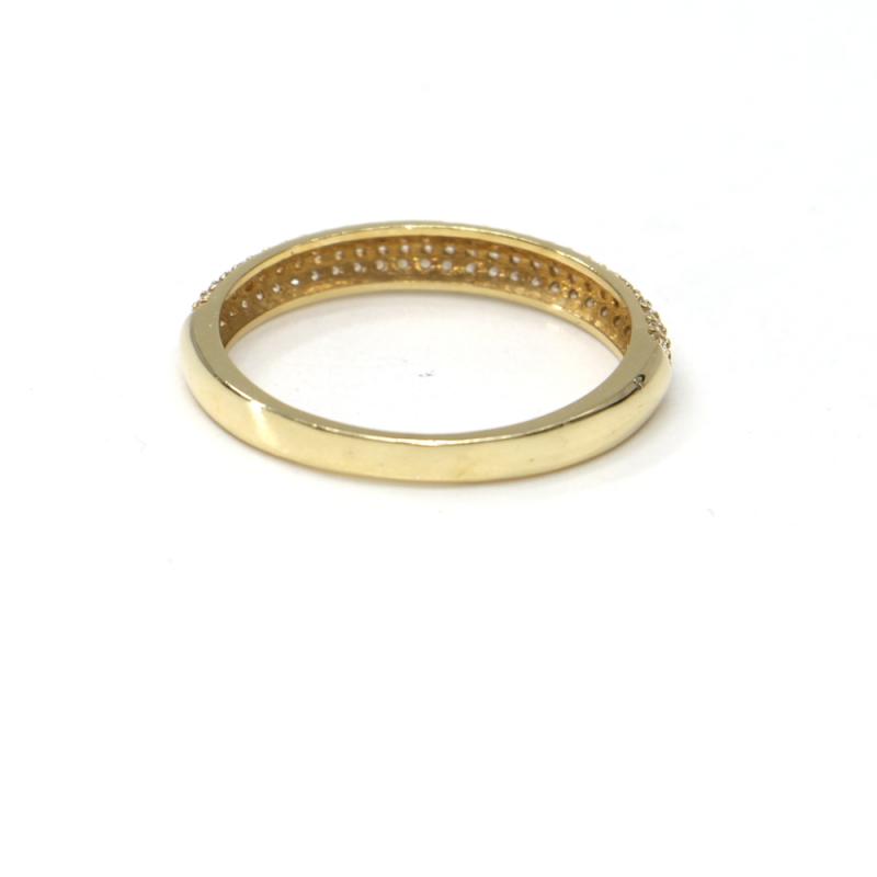 Prsteň zo žltého zlata a zirkónmi Pattic AU 585/000 1,80 gr Z56001